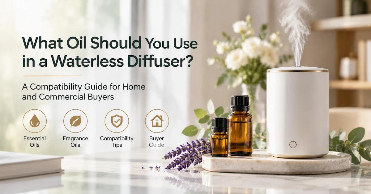 What Oil Should You Use in a Waterless Diffuser? A Compatibility Guide for Home and Commercial Buyers