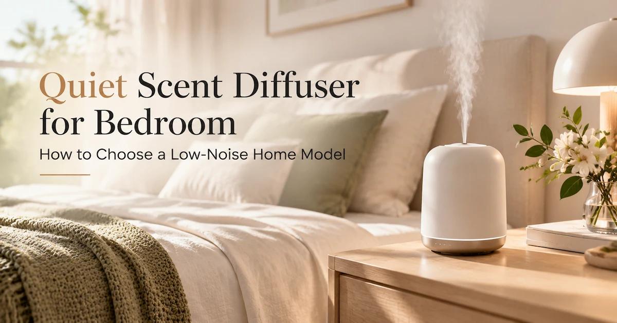 Quiet Scent Diffuser for Bedroom: How to Choose a Low-Noise Home Model